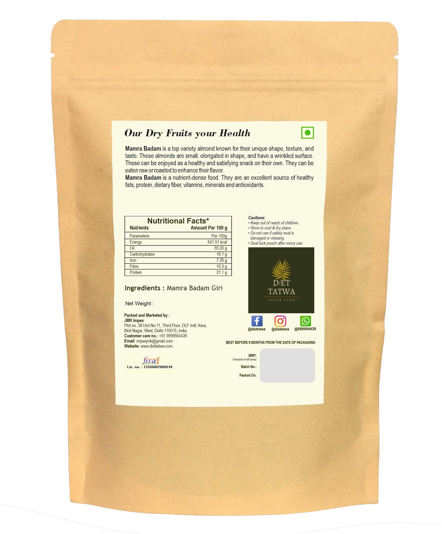 Almond – Mamra Badam